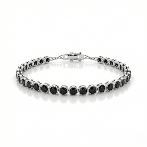 Tennis Bracelet - Black