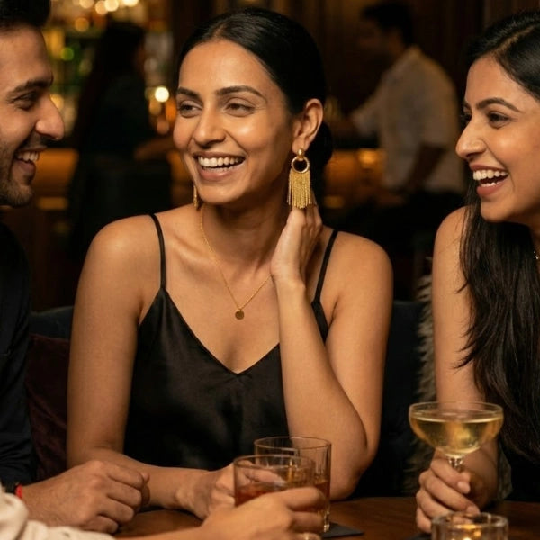 Fringe Earrings - Gold