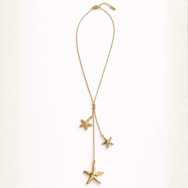 Starfish Drop Necklace